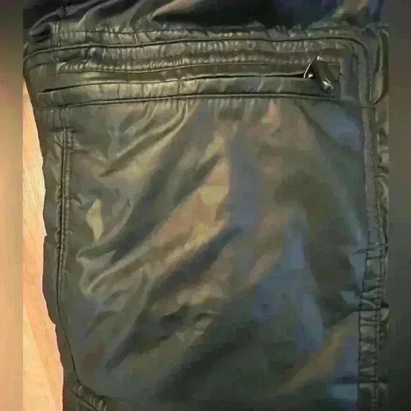 Kenneth Cole Reaction duck down heavy winter coat, sz large, black. See photos. - Picture 7 of 11